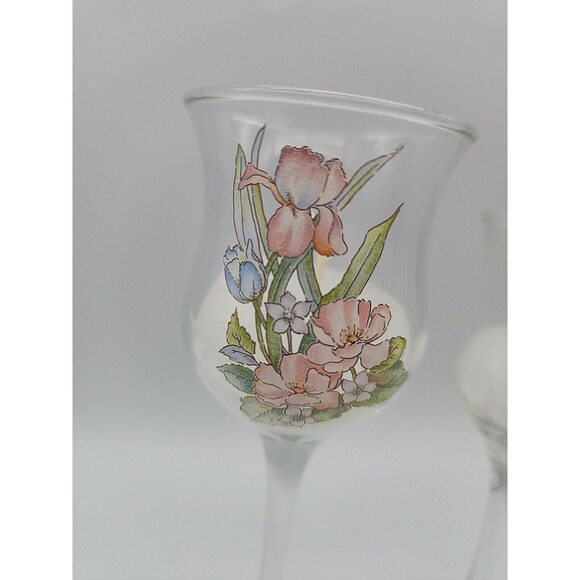 LE Smith Elegance 3 Ppc Candlestick Set #86944D w/box Spring Flowers Votives - Picture 7 of 12